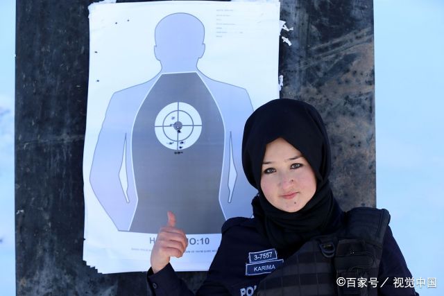 阿富汗女警察图片